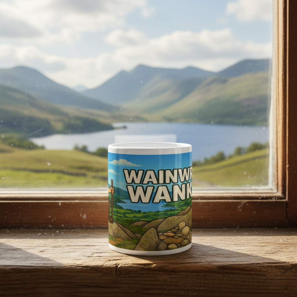 Wainwright Wanker Ceramic Mug 11oz - for Him