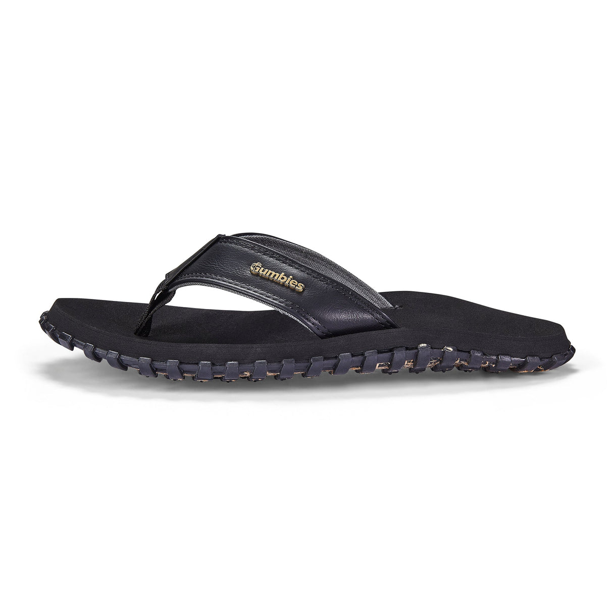 Gumbies Vegovert Flip-Flops - Men's Black alternate view 8