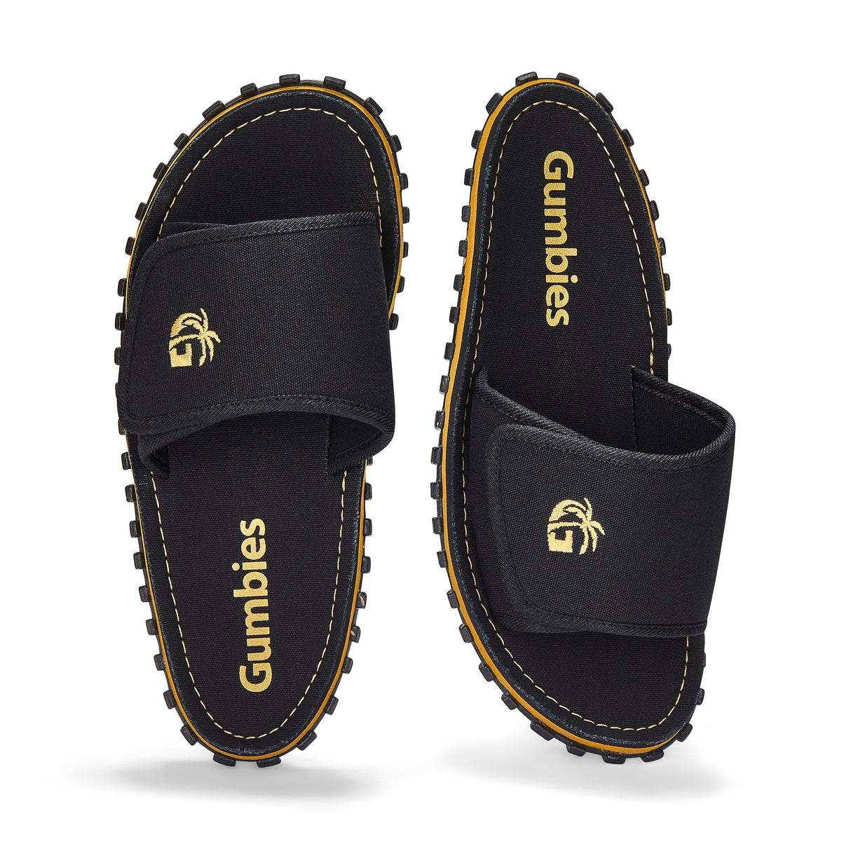Gumbies Strider Sliders - Men's Black alternate view 4