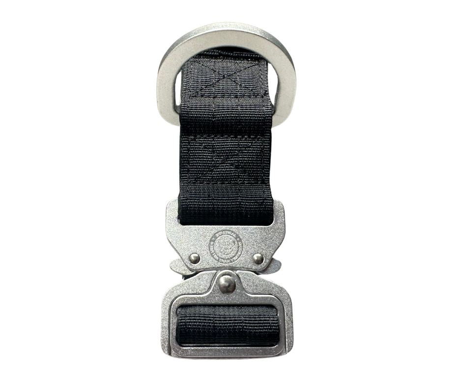 BTactical 4cm Nylon Tracker Dog Collar - Midnight Black