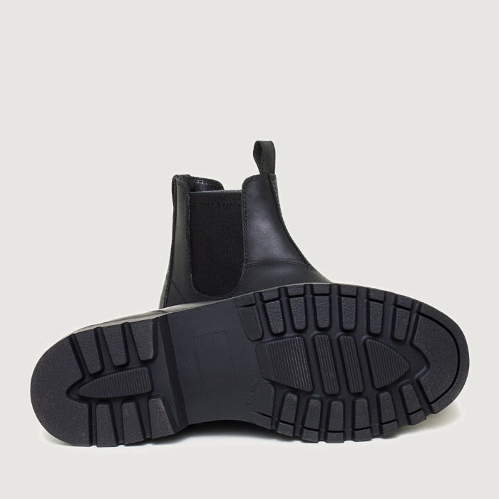 Bareback Vancouver Storm Waterproof Boots - Black rear view