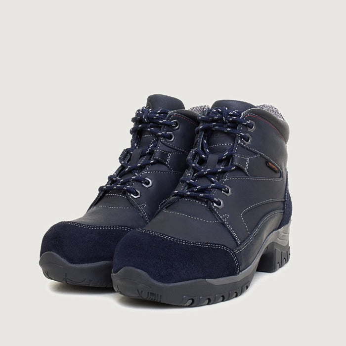 Bareback Blair Storm Waterproof Jodhpur Boots - Blue rear view