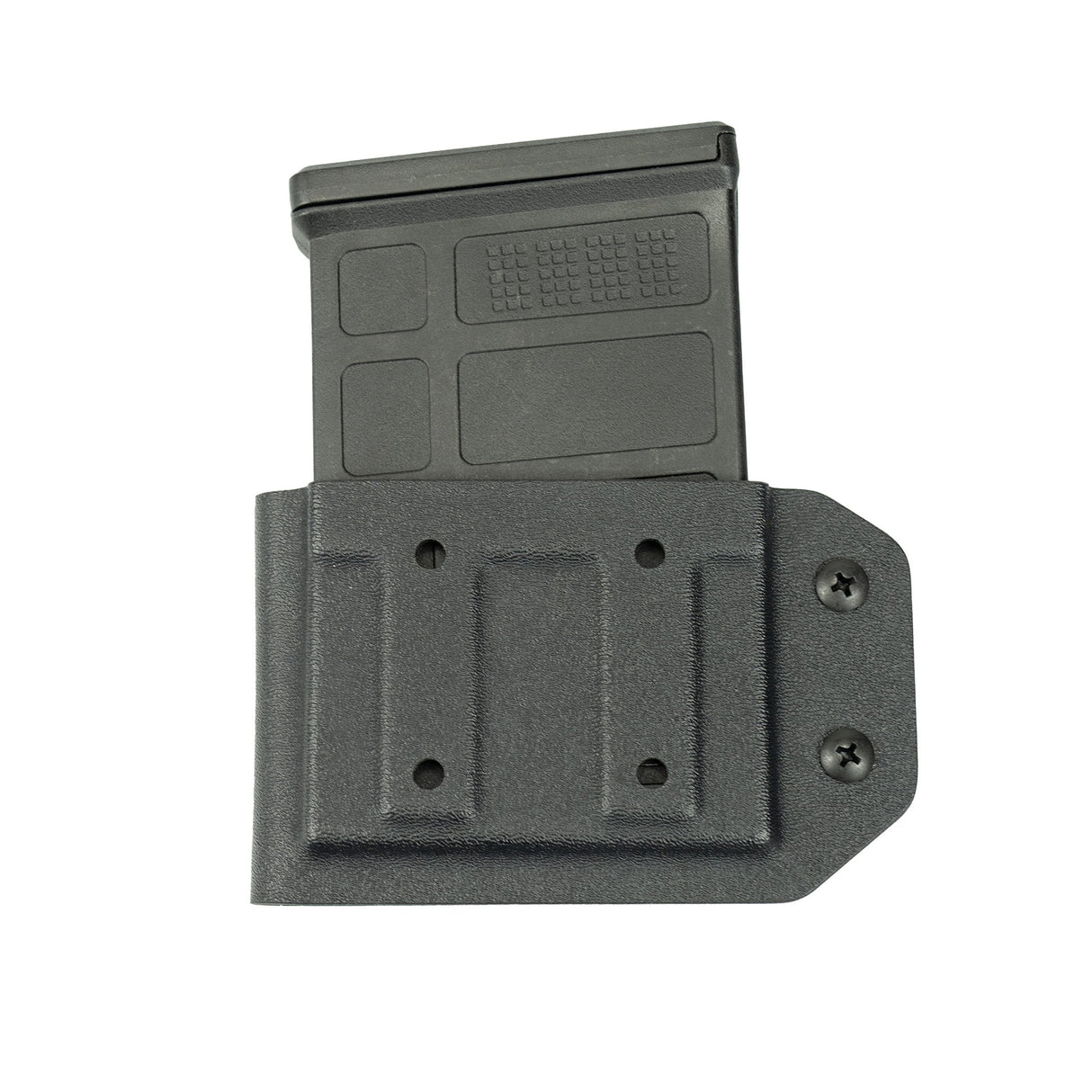 AICS .308 Magazine Carrier in black on white background