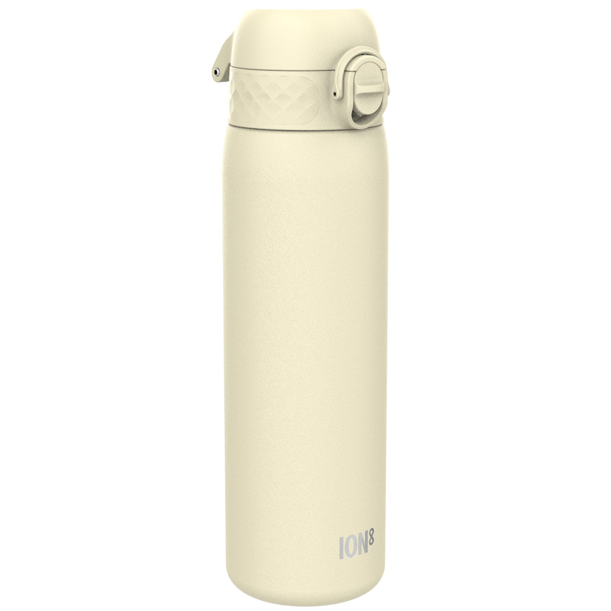 ION8 Steel Slim Leak Proof Water Bottle, Creamy White, 600ml