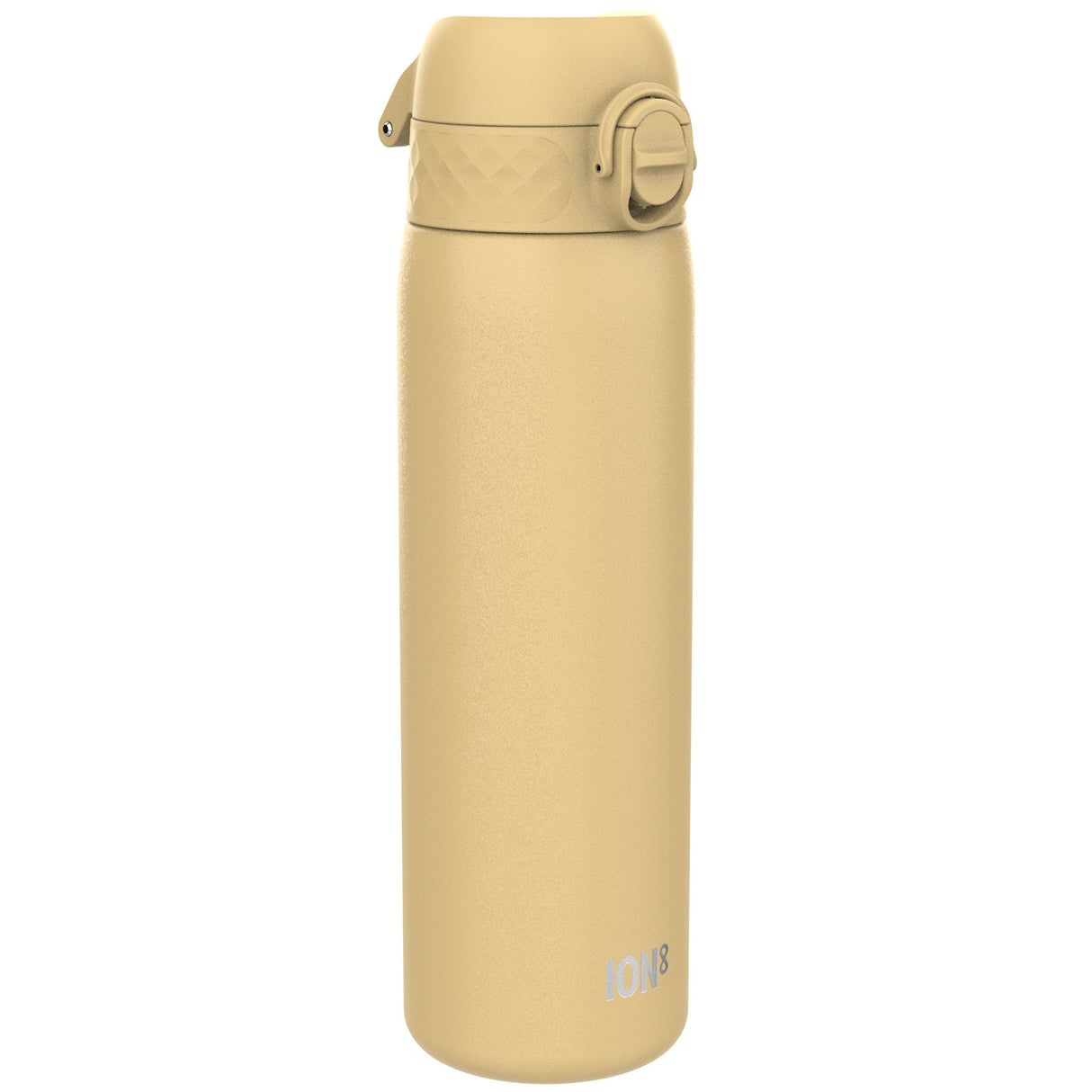 ION8 Steel Slim Leak Proof Water Bottle, Desert, 600ml