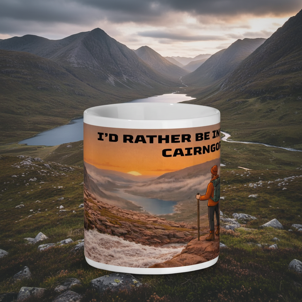 I'd Rather Be in the Cairngorms Ceramic Mug 11oz - for Him