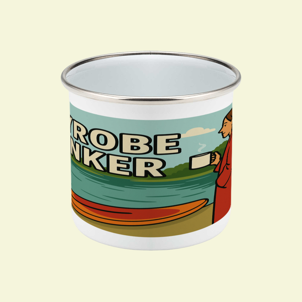 Dryrobe Wanker Enamel Mug 12oz – for Her