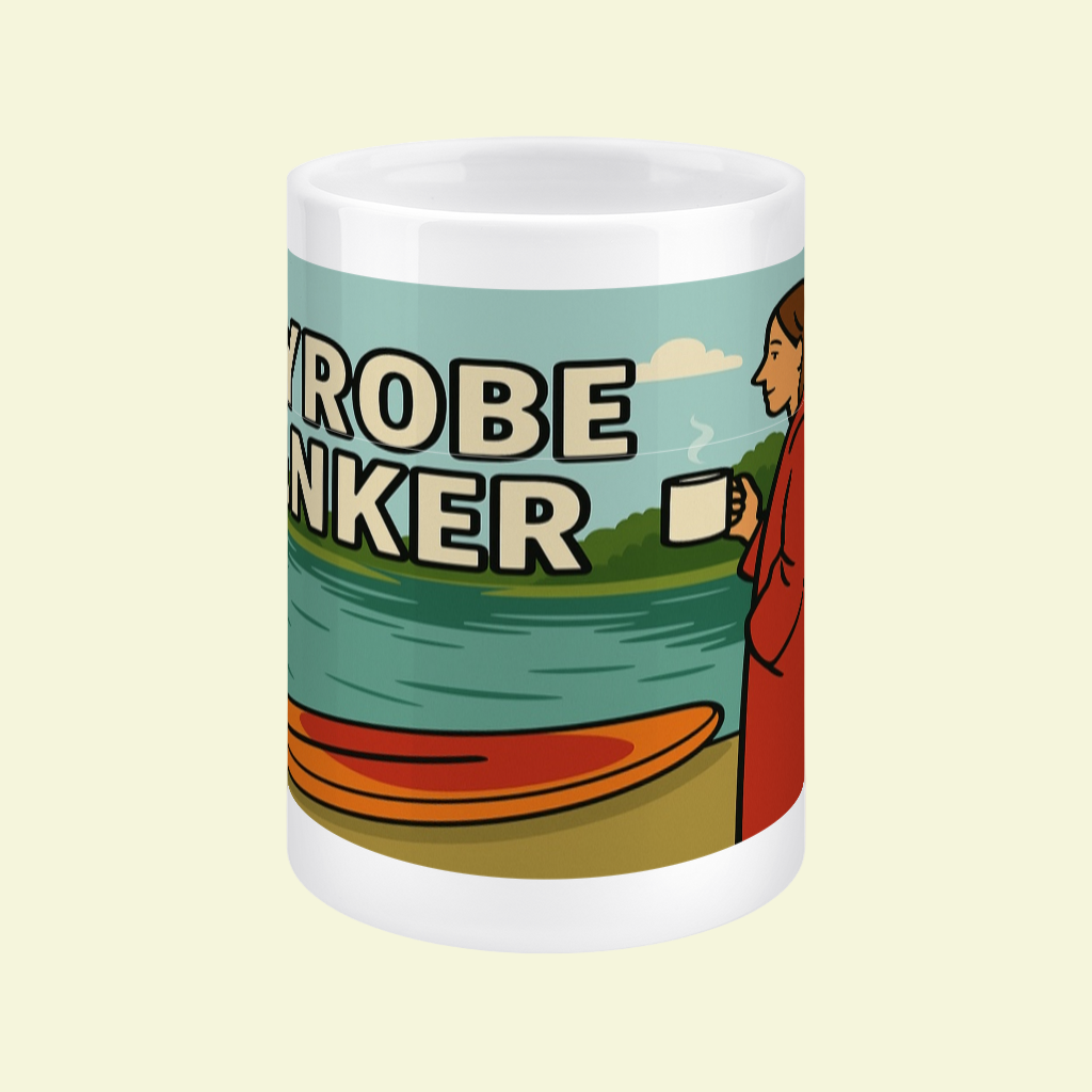 Dryrobe Wanker Ceramic Mug 15oz - for Her