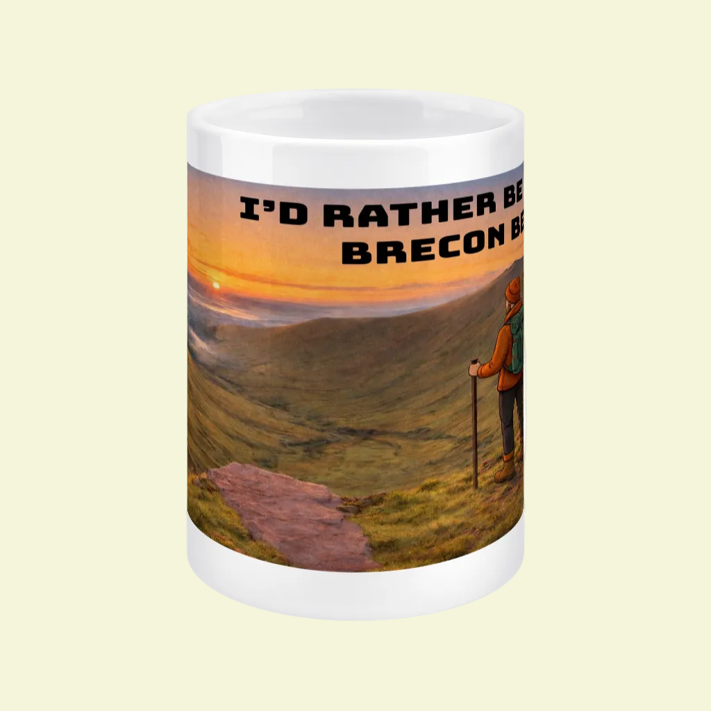 I'd Rather Be on Dartmoor Ceramic Mug 15oz - for Him