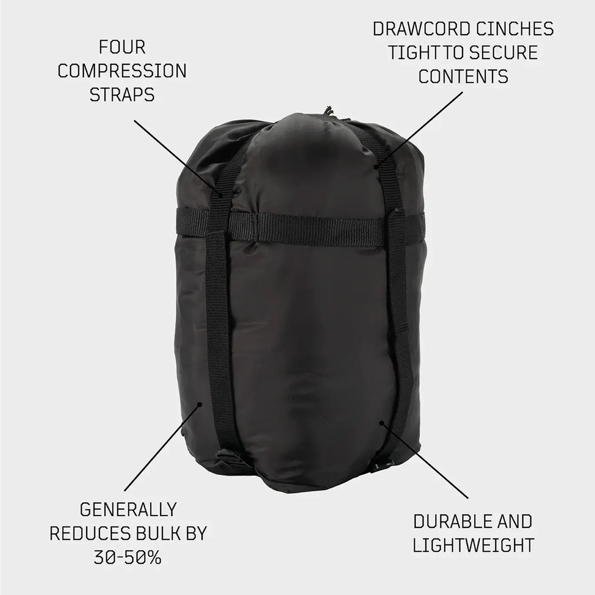 Snugpak Compression Sack WGTE Features | Task Outdoor