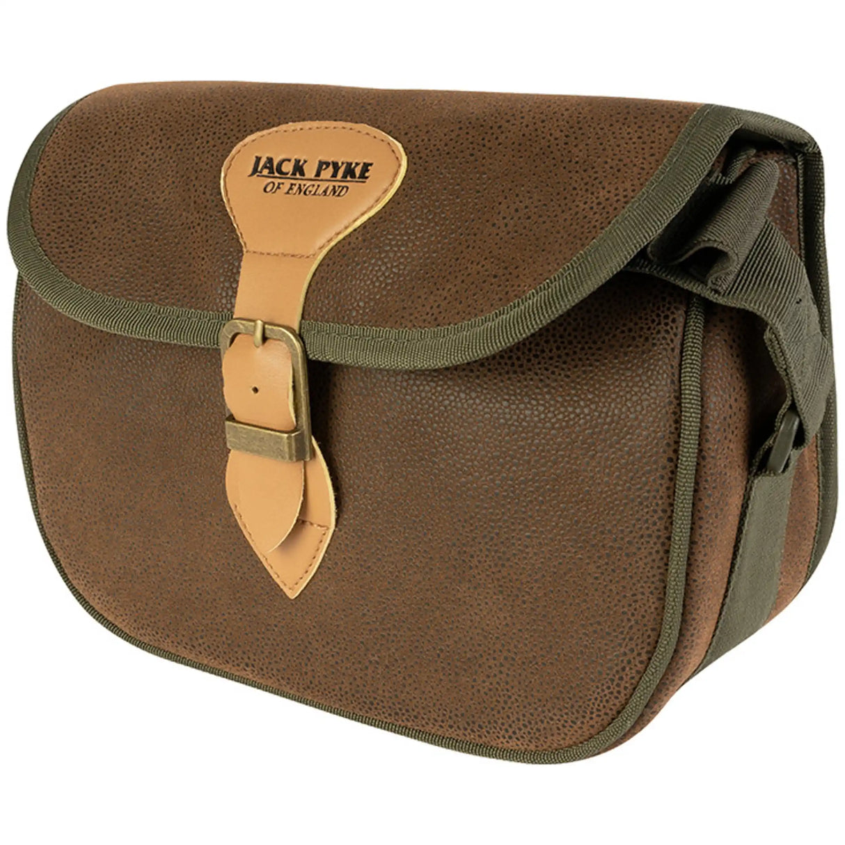 Jack Pyke Duotex Speed Loader Cartridge Bag - Brown three-quarter view right