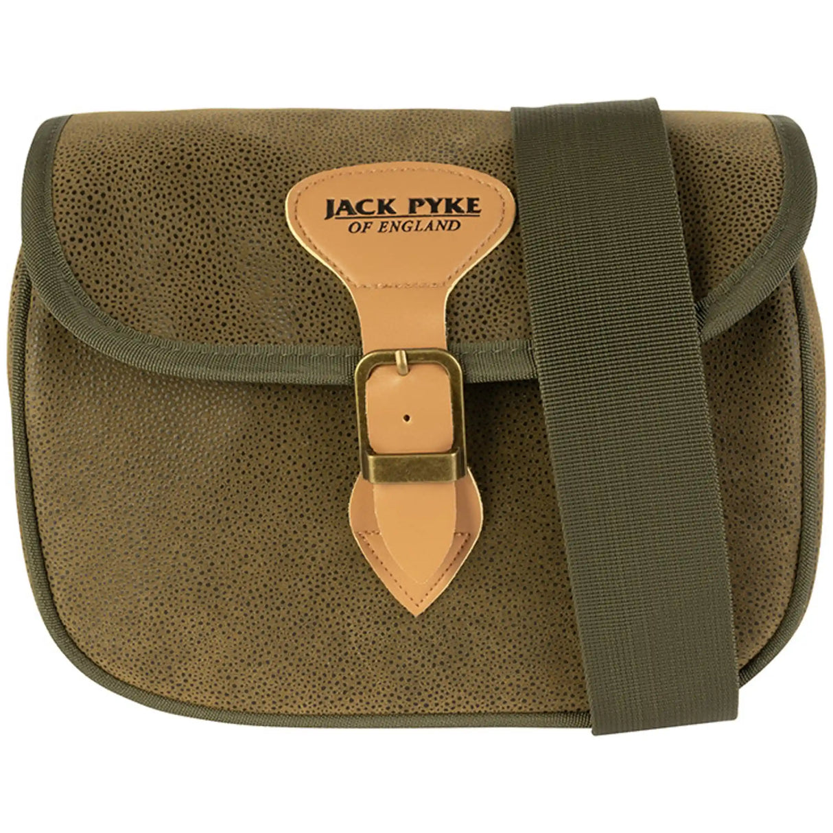 Jack Pyke Duotex Speed Loader Cartridge Bag - Green colourway front