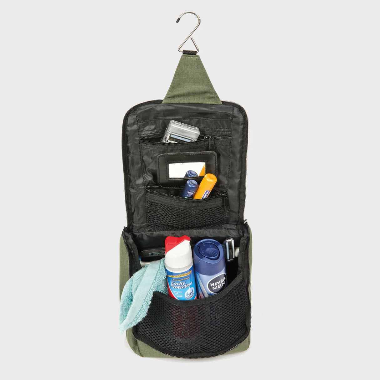 Snugpak Essential Wash Bag WGTE Olive Green | Task Outdoor