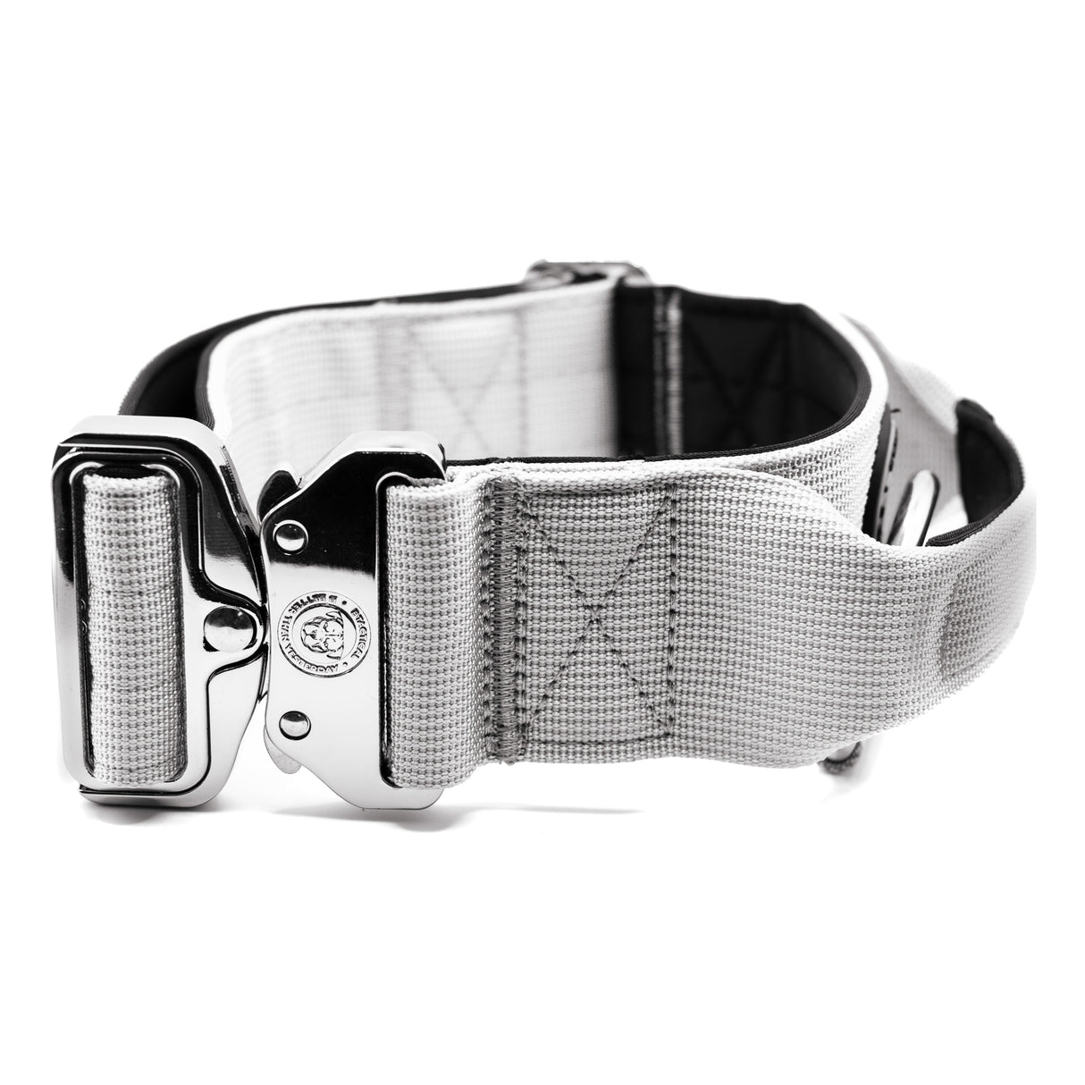 BTactical 5cm Nylon Dog Collar - Misty Grey