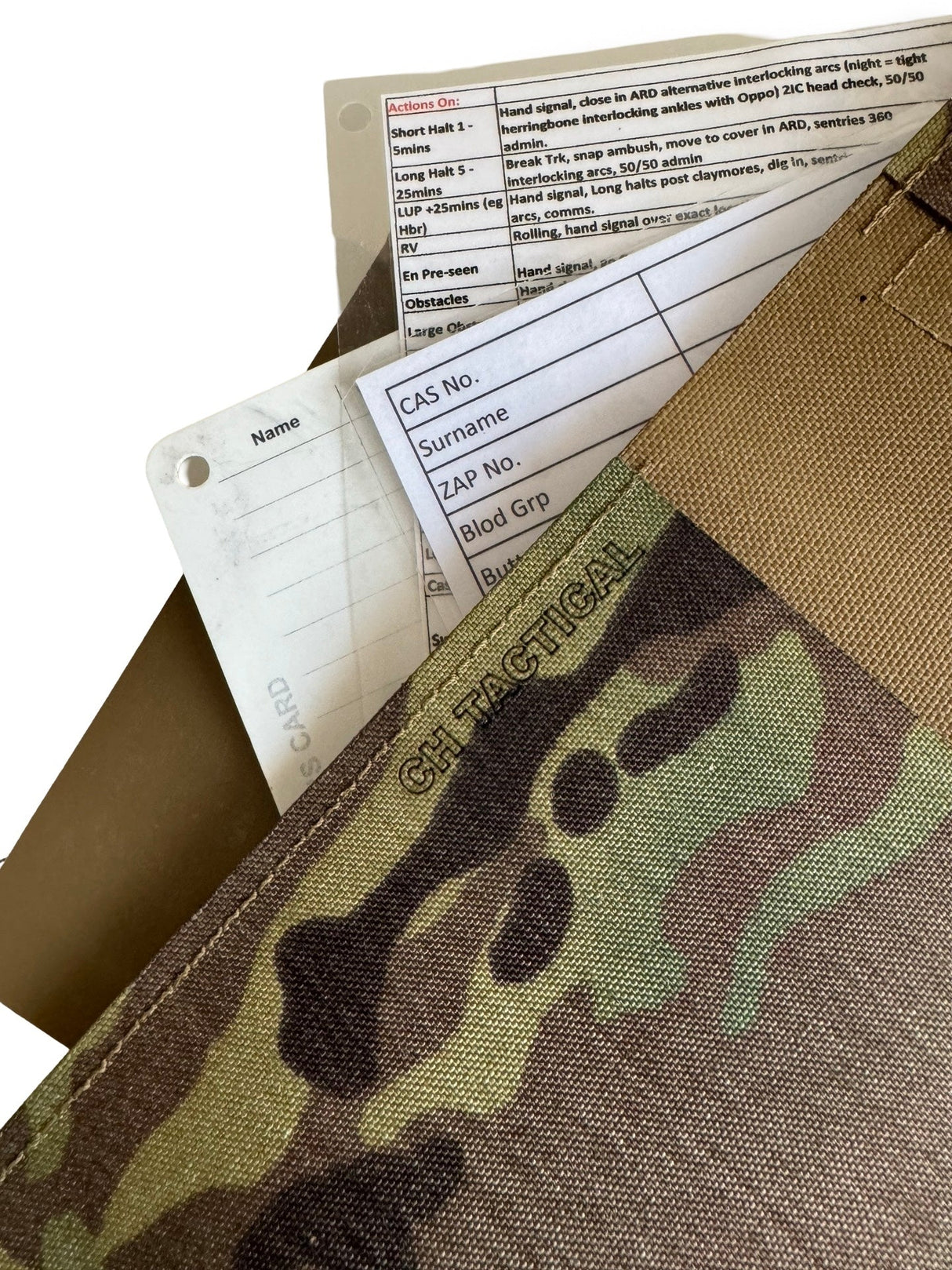 CH Tactical MK2 A6 Notepad Cover