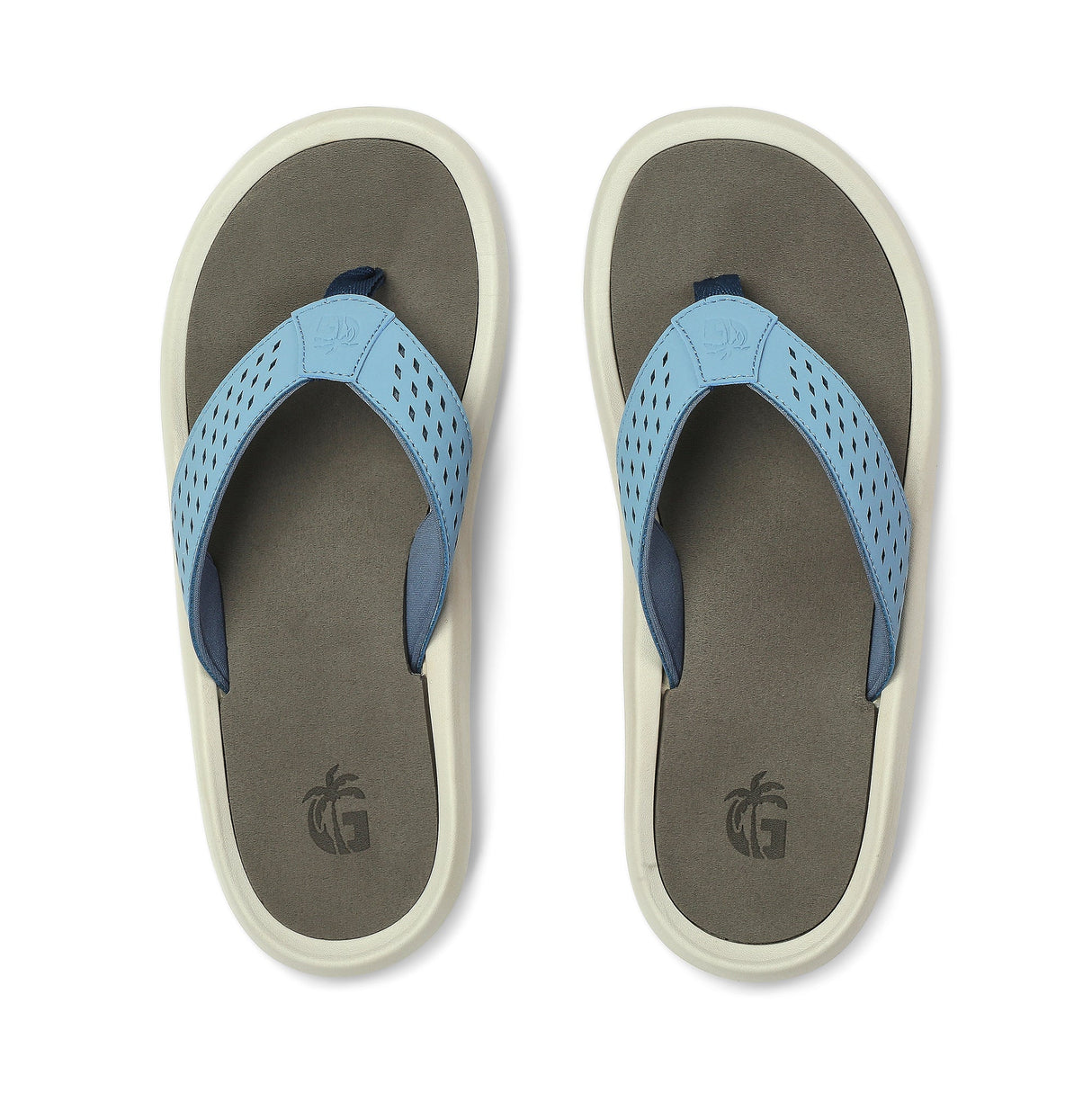 Gumbies Noosa Flip-Flops - Men's Ocean alternate view 6
