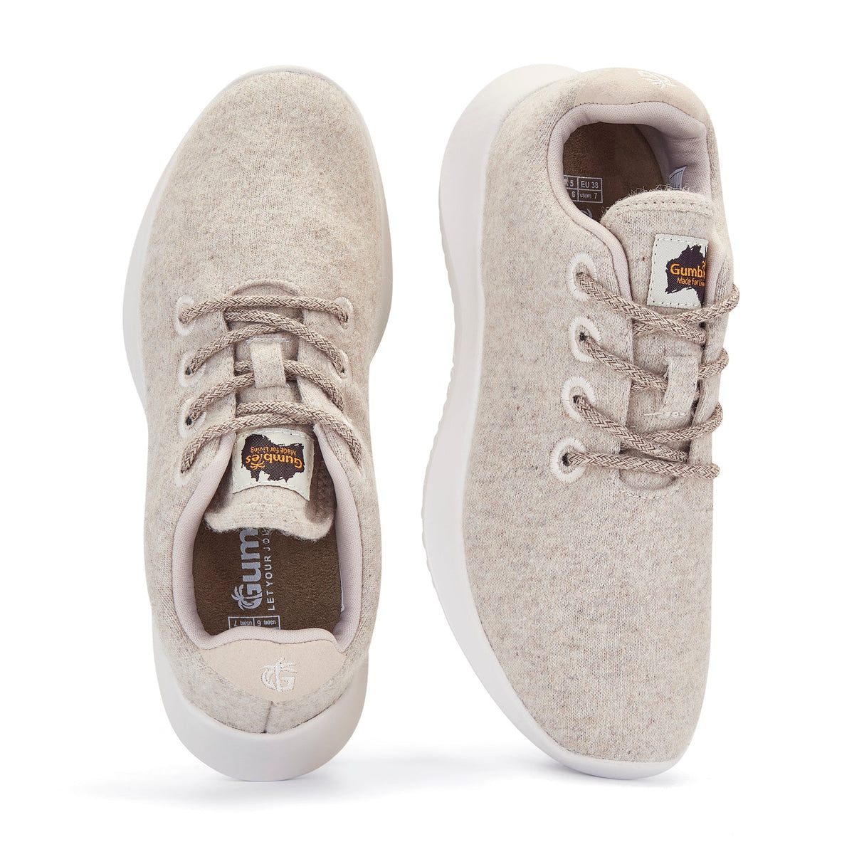 Gumbies Gumrunner Sneakers - Women's Oatmeal alternate view 6