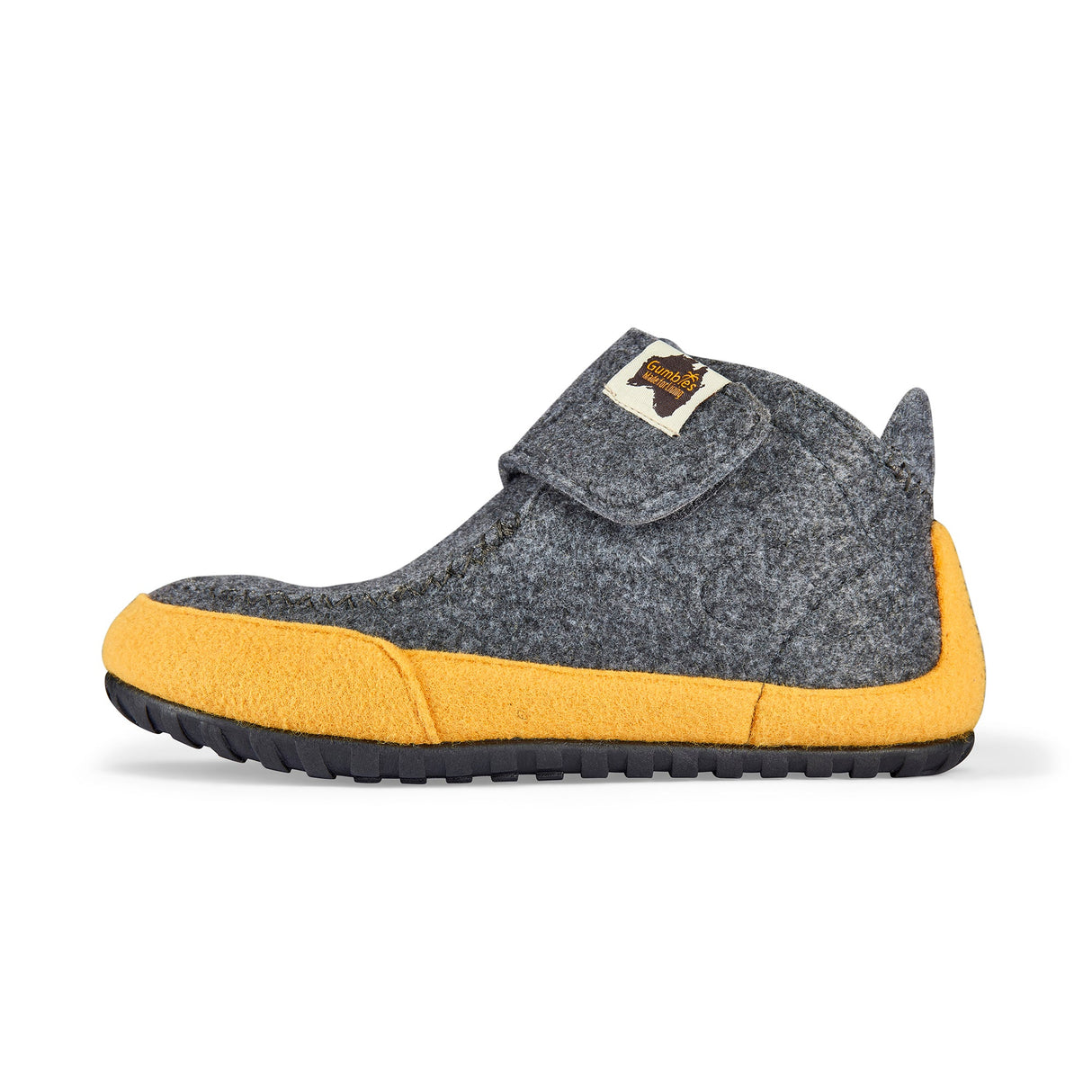 Gumbies Quokka Slipper Boots - Women's Grey & Curry alternate view 6