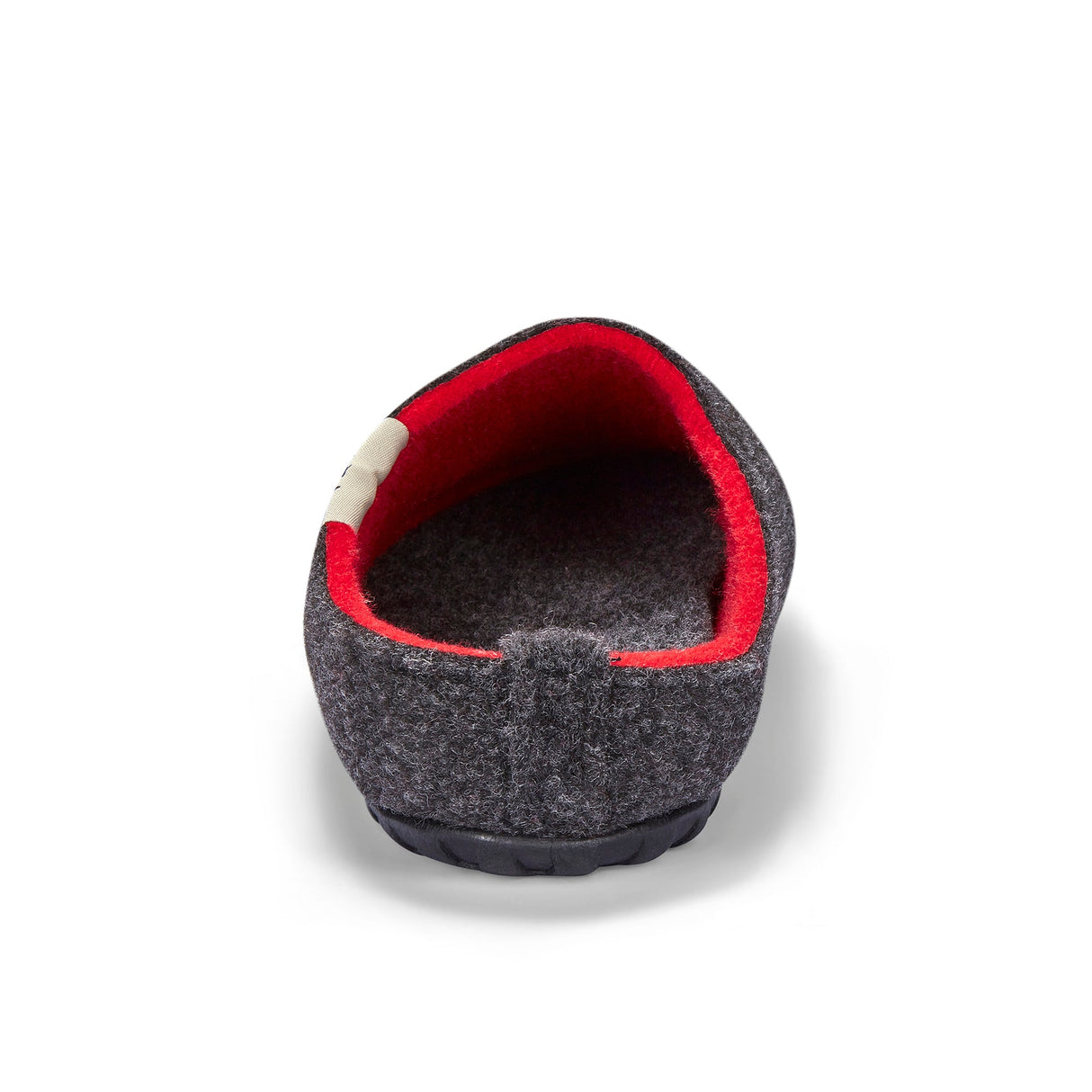 Gumbies Outback Slippers - Men's Charcoal & Red alternate view 9