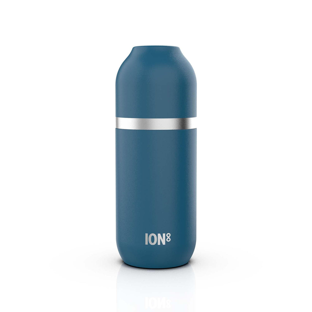 ION8 Luma Insulated Steel Flask & Mug, Deep Teal, 700ml