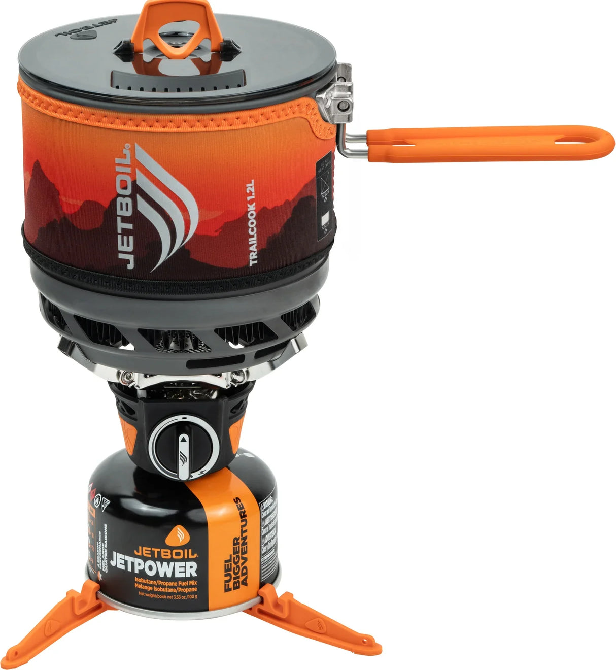Jetboil TrailCook 1.2L - Sunset side profile