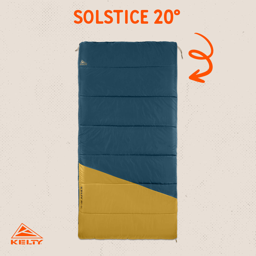 Kelty Solstice 20 Sleeping Bag - Midnight Navy alternate view 4