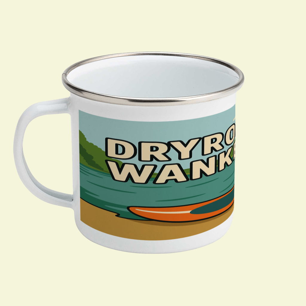 Dryrobe Wanker Enamel Mug 12oz – for Him