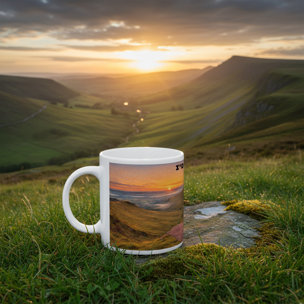 I'd Rather Be on Brecon Beacons Ceramic Mug 11oz - for Him