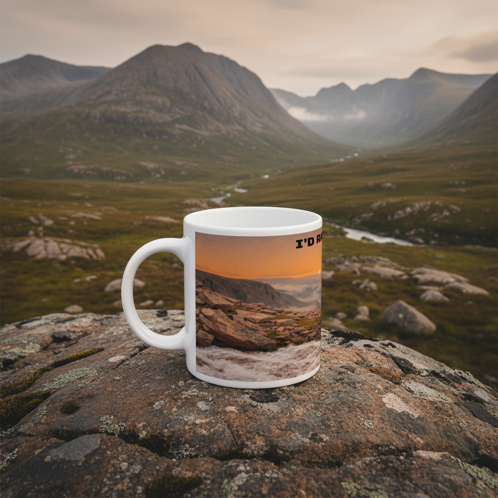 I'd Rather Be in the Cairngorms Ceramic Mug 11oz - for Her