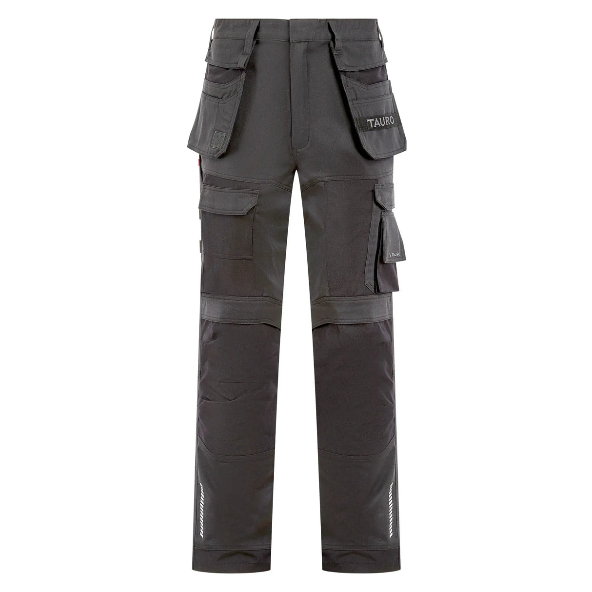 Tauro Workwear Rampage Trousers - Black full front view