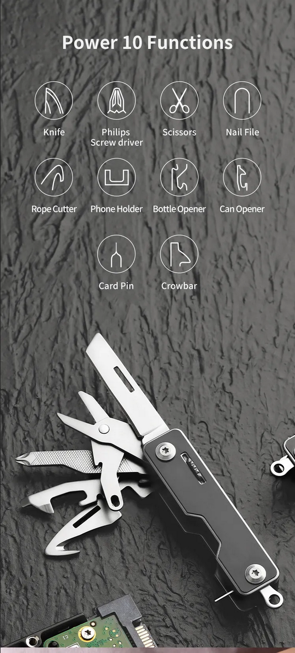 NexTool Mini 10-in-1 Multi-Tool