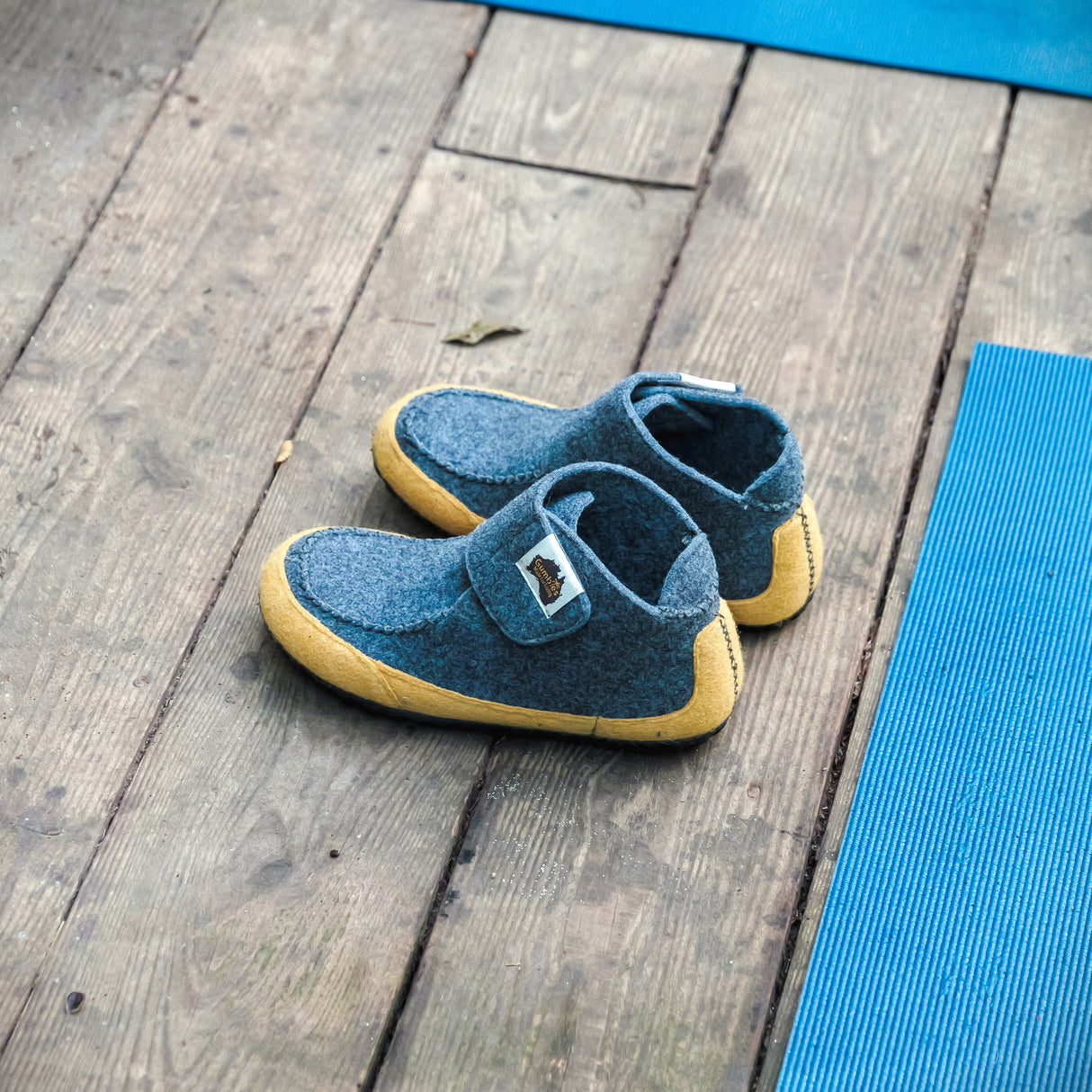 Gumbies Quokka Slipper Boots - Women's Grey & Curry alternate view 2
