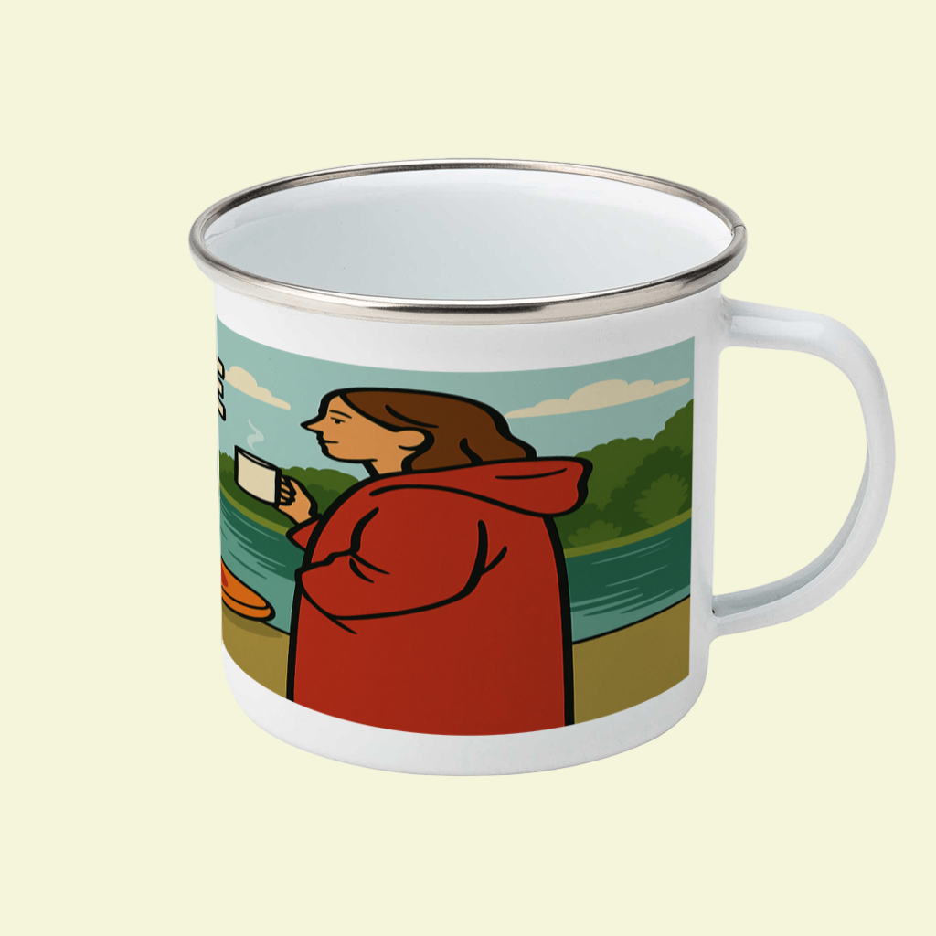 Dryrobe Wanker Enamel Mug 12oz – for Her