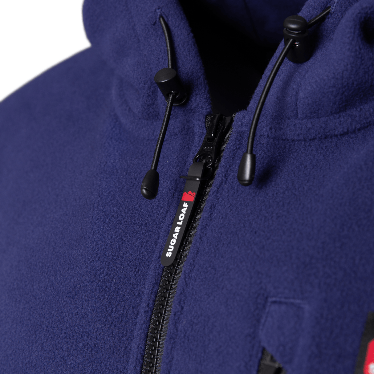Sugar Loaf Dawnbreaker Polar Fleece Hoodie Indigo Blue - 300 GSM Top