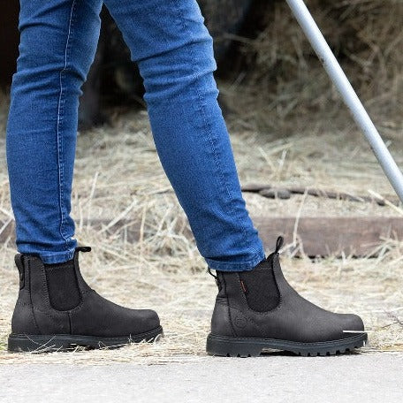 Bareback Vancouver Storm Waterproof Boots - Black lifestyle detail