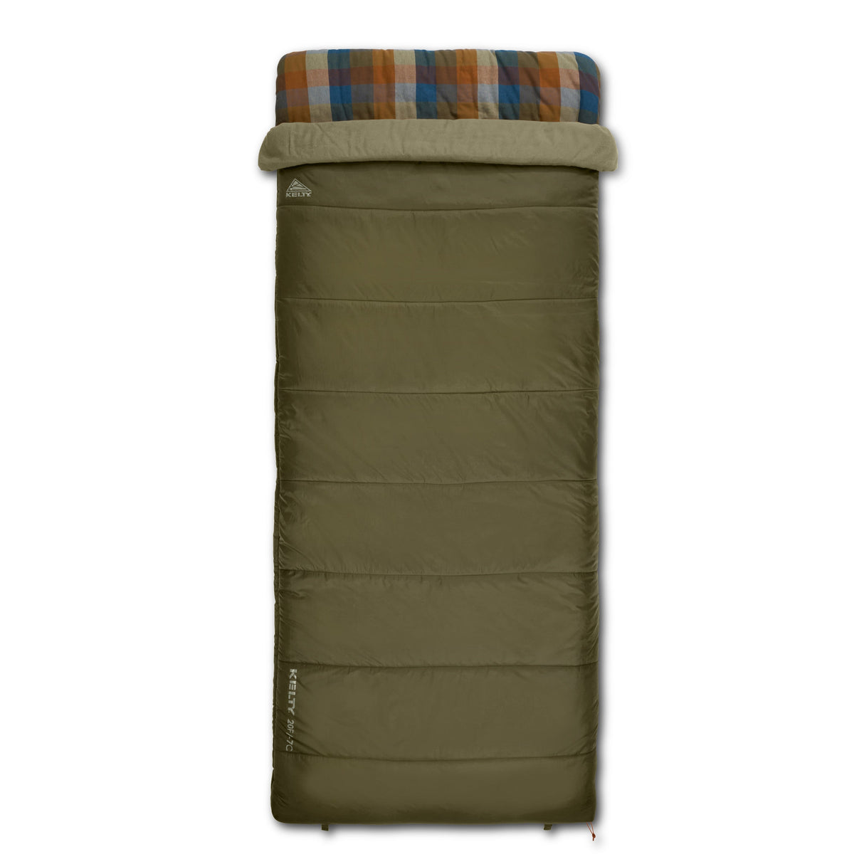 Kelty Wayback 20 Sleeping Bag - Burnt Olive alternate view 5