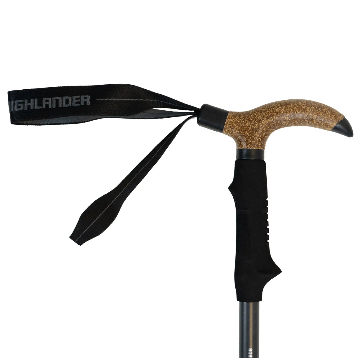 Highlander Arran Walking Pole close up of the handle