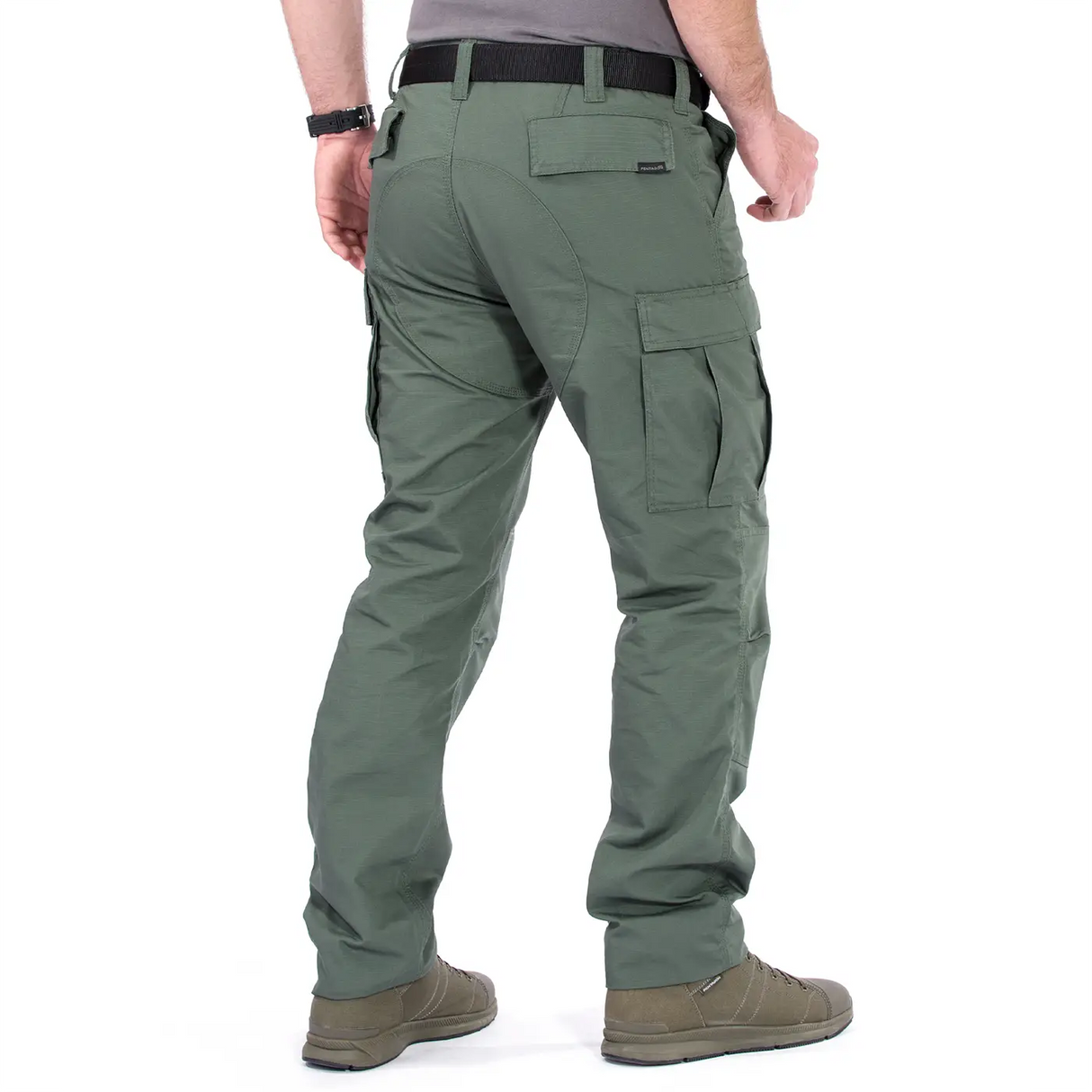 Pentagon BDU 2.0 Trousers Camo Green Rear | Task Outdoor