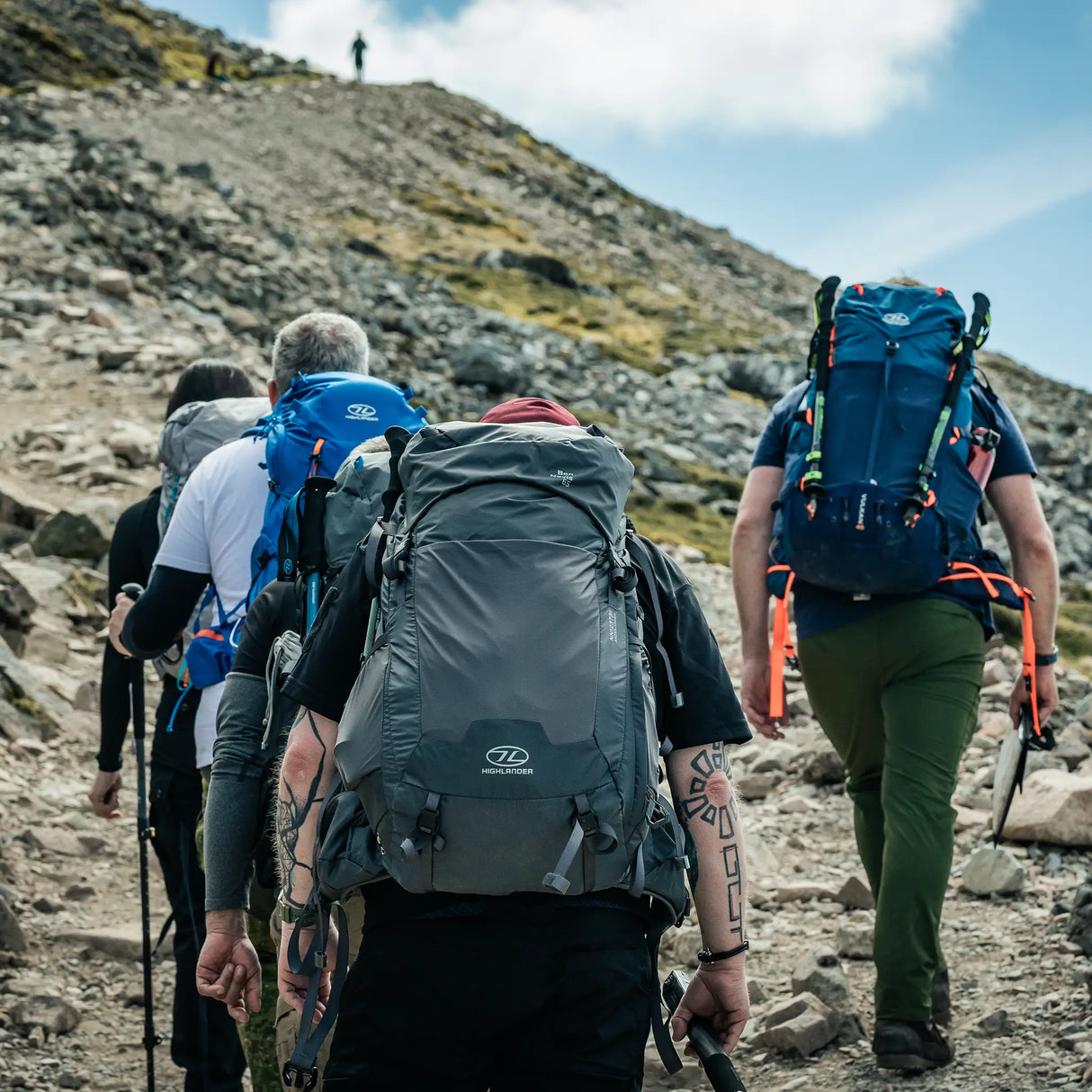 Highlander Ben Nevis Rucksack 65L - in the outdoors for hiking