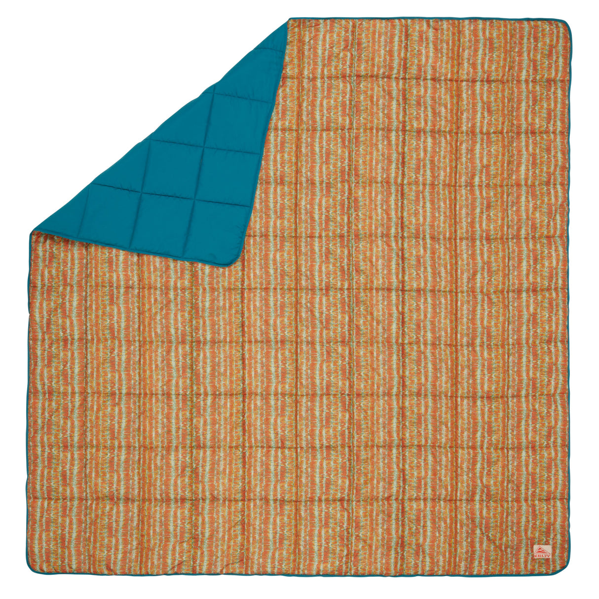 Kelty Biggie Blanket - Stormy Blue Melted Stripes alternate view 3