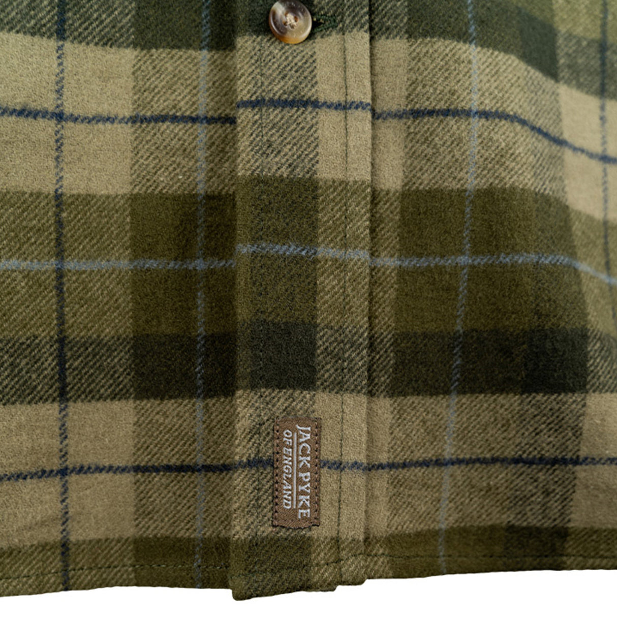 Jack Pyke Bleasdale Heavy Flannel Shirt Green | Task Outdoor