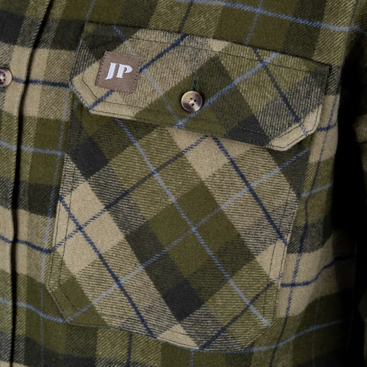 Jack Pyke Bleasdale Heavy Flannel Shirt Green