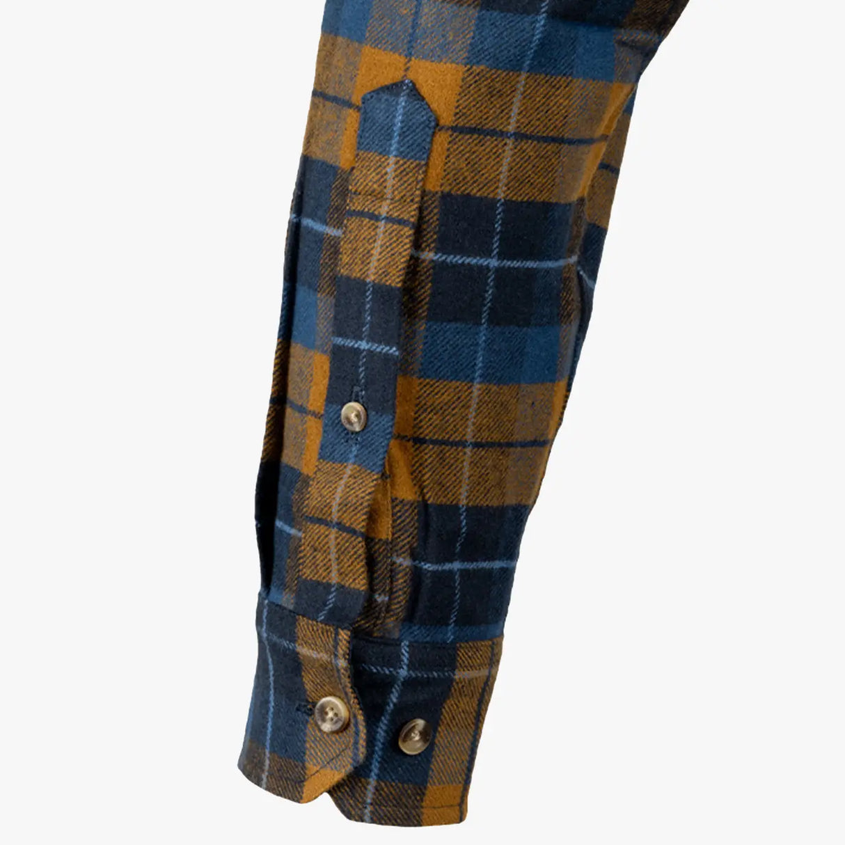 Jack Pyke Bleasdale Heavy Flannel Shirt Navy Russet
