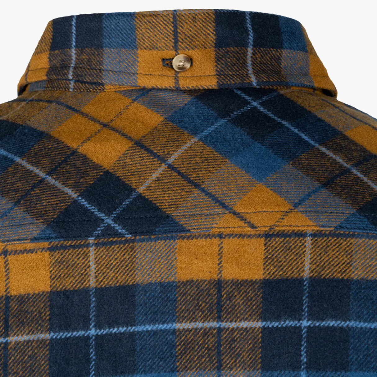 Jack Pyke Bleasdale Heavy Flannel Shirt Navy Russet