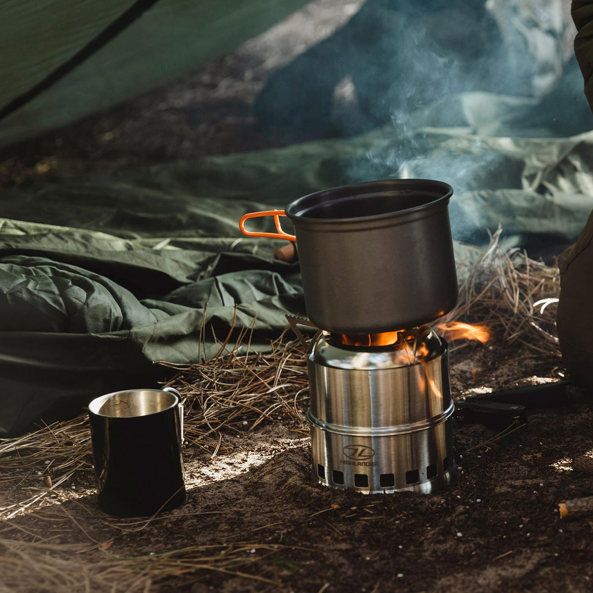 Highlander Cabar Wood Burning Stove | Task Outdoor