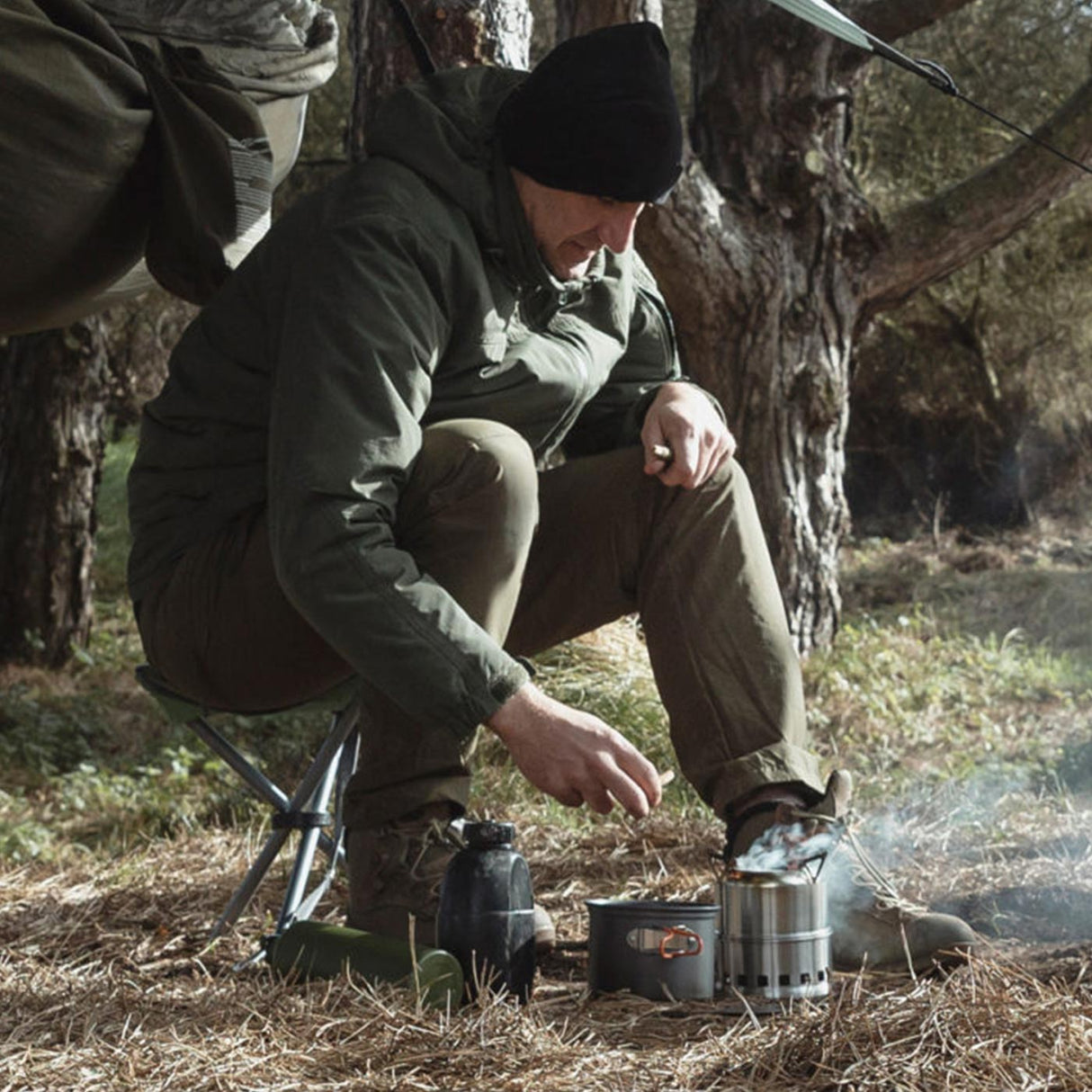 Highlander Cabar Wood Burning Stove | Task Outdoor