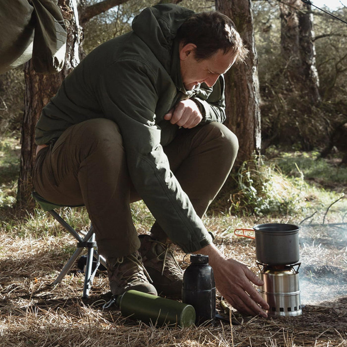 Highlander Cabar Wood Burning Stove | Task Outdoor