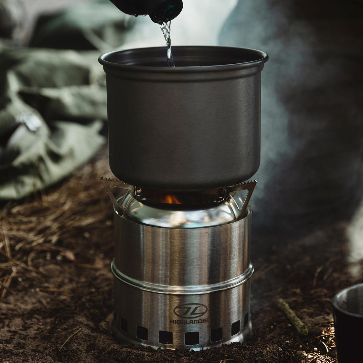 Highlander Cabar Wood Burning Stove | Task Outdoor