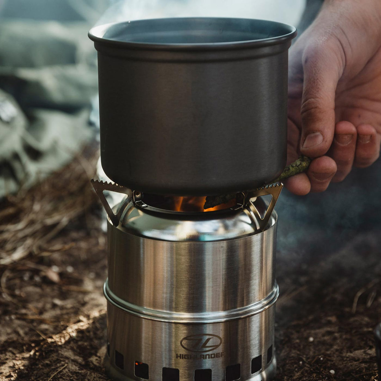 Highlander Cabar Wood Burning Stove | Task Outdoor