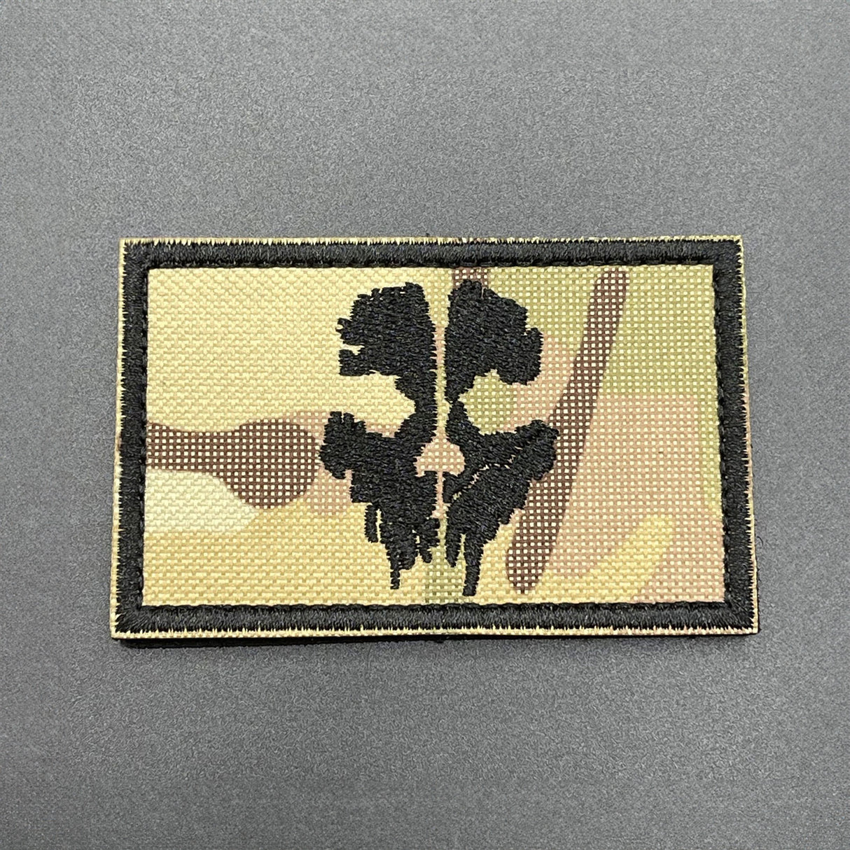 COD Skull Patch Camo, Hook & Loop, 8cm | Task Outdoor